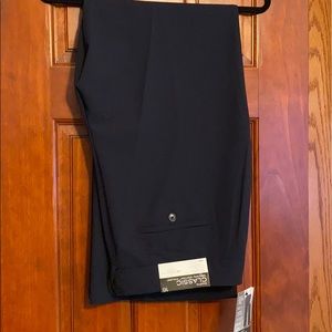 NWT. Solid navy Trouser pant